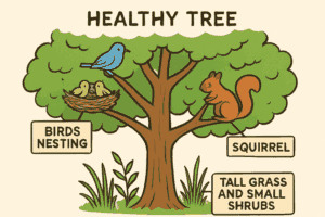 Healthy trees