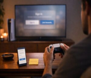 Forza Horizon 5 PS5 Microsoft account linking