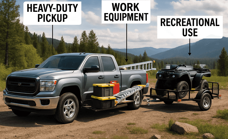 heavy-duty pickup trucks