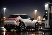 Kia EV6 charging