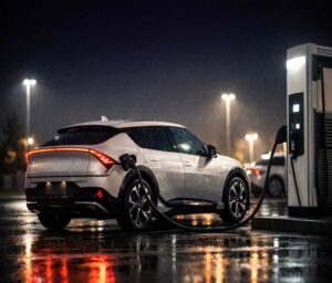 Kia EV6 charging