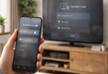 how to cast to samsung tv