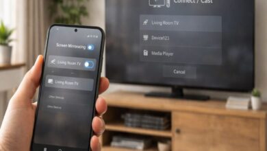 how to cast to samsung tv
