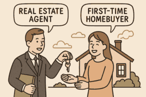 first-time homebuyers hire real estate agents
