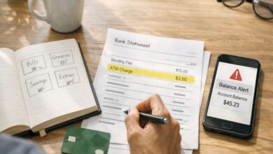 what are some of the things you should look for when selecting the right bank fees