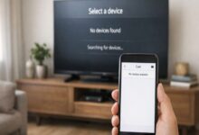 Samsung TV not showing up when casting