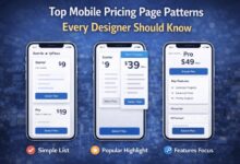 Mobile Pricing Page