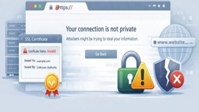 SSL certificate errors